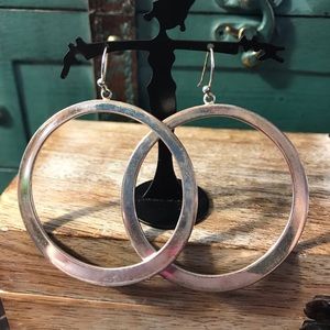 Silver Hoop Earrings